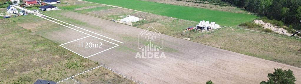 Działka budowlana 1120 m² pod samym lasem | mpzp