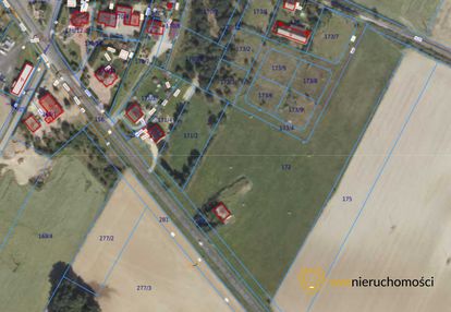 7500 m2 -pod zabudowę mieszkalną - przy drodze