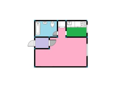 Kawalerka | 25,3 m² | os. albertyńskie