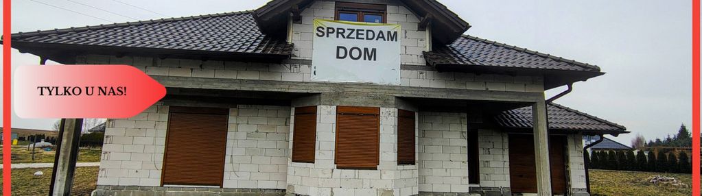 Tylko u nas!dom do wykończenia i własnej aranżacji