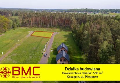 Działka budowlana otoczona lasem koszęcin 660m2