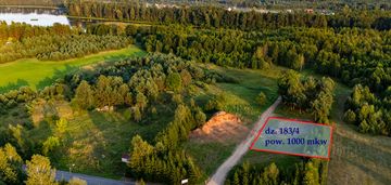 Działka budowlana nad jeziorem k/augustowa