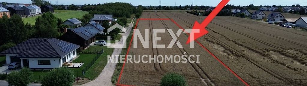 Działka budowlana 4618 m² z wz 6 domów (12 lokali)