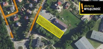 Działka dla inwestora pod mini park handlowy