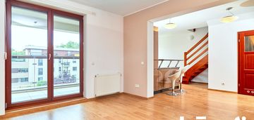 Dwupoziomowe-74 m², 4 balkony, biskupin, biegasa