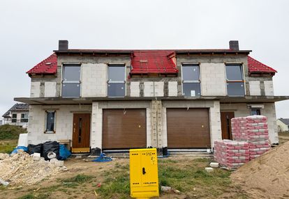 Kanalizacja, działka na własność - bliźniak