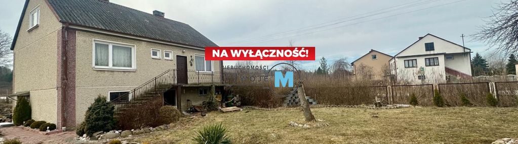 Jednorodzinny dom z dużą dzeiałką o pow. 2400 m2.