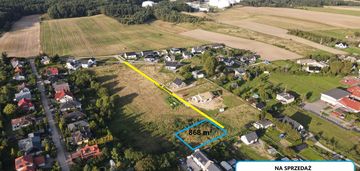 Blisko morza • budowlana • 886 m² • ładna okolica