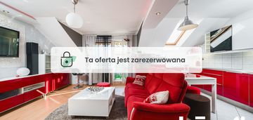 Dwupoziomowe, wyposażone, balkon - ok 65m2