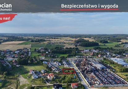 Uzbrojona, płaska działka na osiedlu domów!