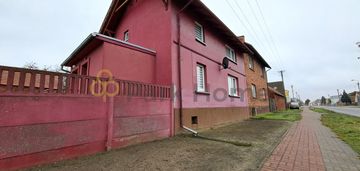 Dom w zabudowie bliźniaczej + bardzo duża działka