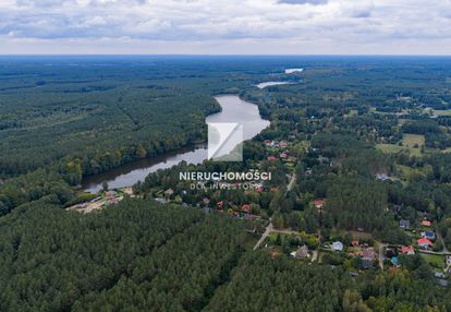Santoczno,, działka budowlana 1489 mkw przy lesie