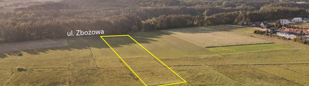Działka w chwaszczynie, ul. zbożowa blisko węzła