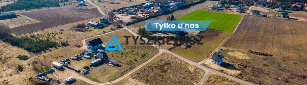 Działka w stężycy przy ścianie lasu!