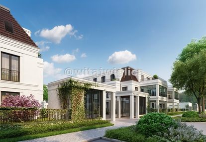 Przy parku, villa miejska, apt 2-pok z ogrodem