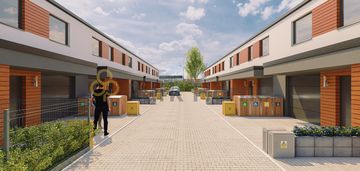 Dom szeregowy 117 m² z garażem + poddasze