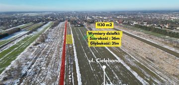 Działka w kłobucku ul. cielebana
