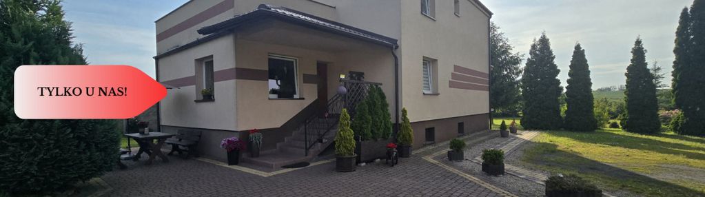 Dom 156m² + hala/garaże  160m² | działka 5800m²