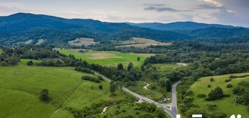 22 ha pięknej działki z wz i widokiem na połoniny