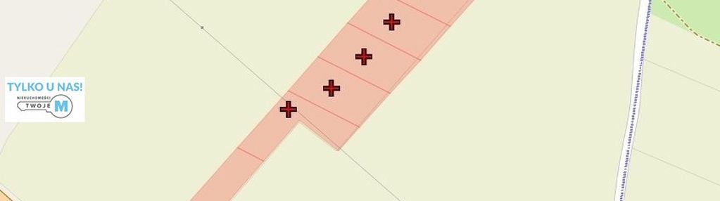 8 działek w celinach- idealne pod inwestycje