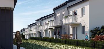 Trzypokojowe mieszkanie z ogrodem, borkowo