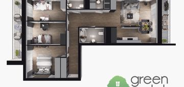 Nowe 4 pokoje • gotowe•2 balkony •ostatnie •0%