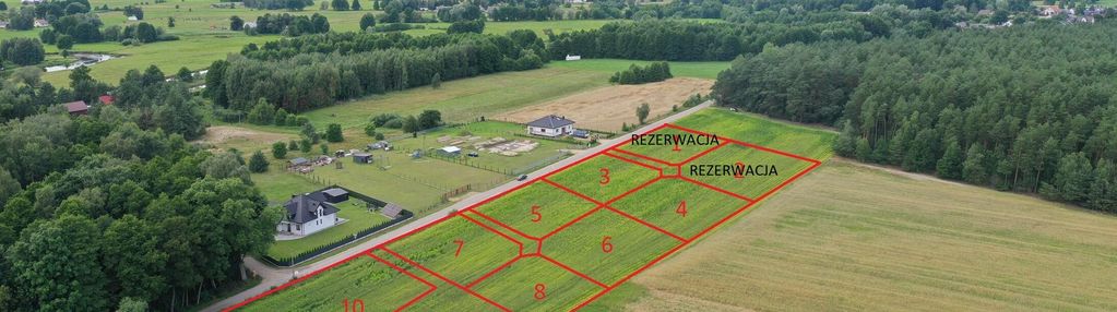 Działki budowlane w cichej i zielonej okolicy
