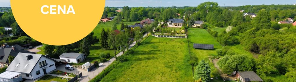 Dwie działki w doskonałej lokalizacji 2 x 800m2