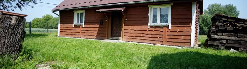 Gorliczyna, mały klimatyczny dom drewniany