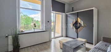 M2 z ogrodem, tarasem i garażem