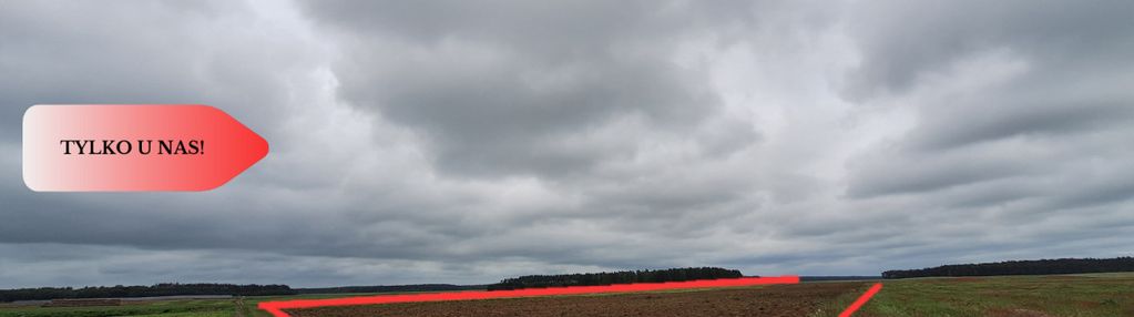 Działka rolna na wsi, pławno
