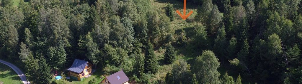 Działka rolna o pow. 806 m² w otoczeniu lasu