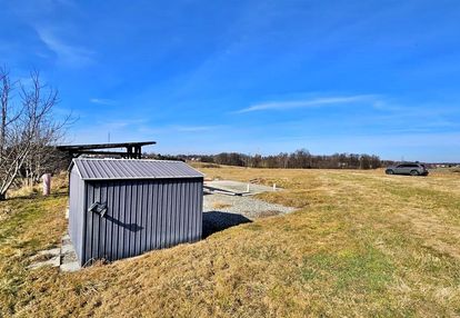 Duża, płaska działka budowlana