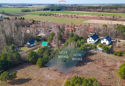 Dwie działki pod dom 1602 m² błędowo, ul. brzozowa