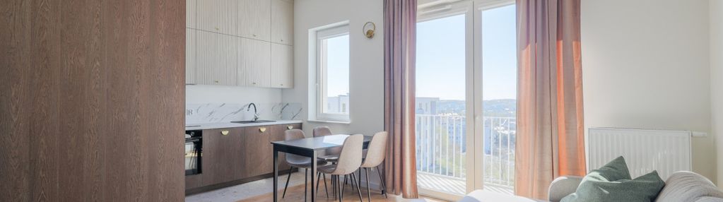 Nowoczesny, 2 pok. apartament, miejsce postojowe