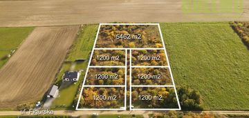 Działki budowlane / 1200m2 / żuraw, gm. janów