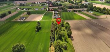 Działka 1200m2 z wydanymi warunkami zabudowy