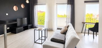 Studio z balkonem w prestiżowej inwestycji