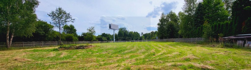 Działka przy drodze e75 z domem- koziegłowy