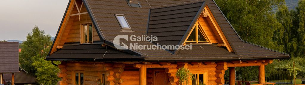 Zapraszam w bieszczady - dom z bala - działka 10ar