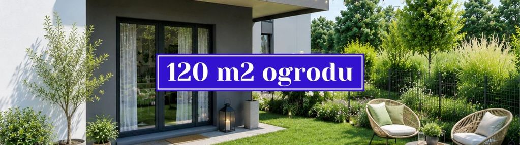 Apartament z ogródkiem 120m2 przy parku!