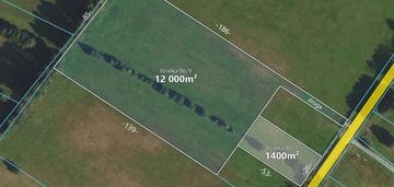 Działka 13 400 m2 z warunkami zabudowy
