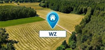 Wyjątkowa działka 6400 m2 z wydanymi warunkami zabudowy  pilchy- pisz