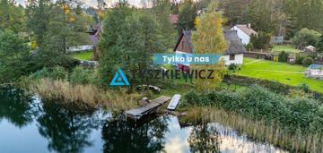 2 domy z linią brzegową jeziora i opcją wynajmu!