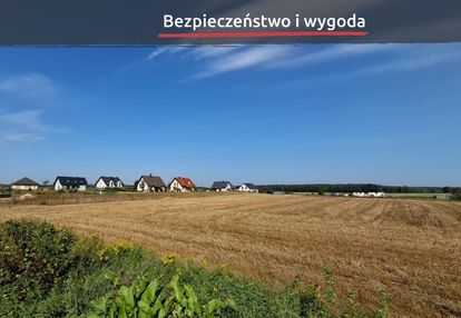 W pełni uzbrojona działka na osiedlu domów !