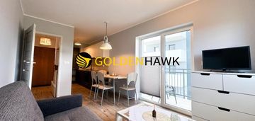 2 pok.balkon, nowy blok, pogodno