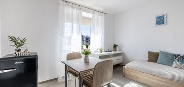 Kawalerka z miejscem postojowym  na wynajem