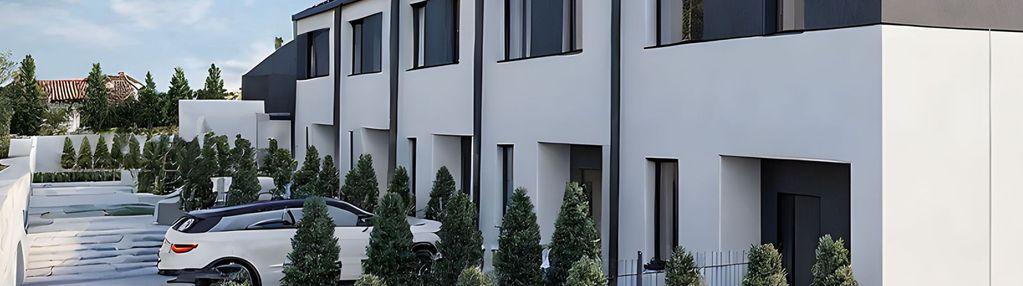 Dom szereg środkowy 102,50m2 z działką 148m2m2, iwiny siechnice
