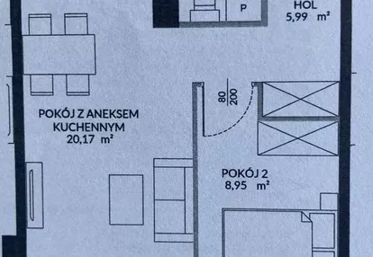 Bezpośrednio 2 pokoje 7 piętro odebrane po akcie