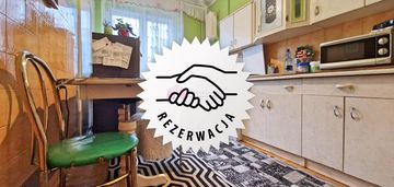Mieszkanie na 1 piętrze z dużym potencjałem. rezerwacja